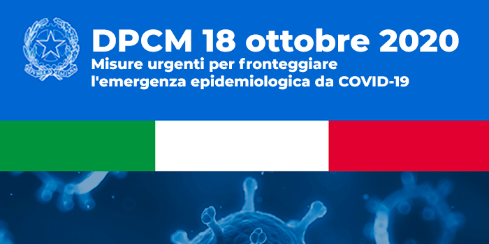NUOVO DPCM DEL 18 OTTOBRE 2020: I PUNTI PRINCIPALI CHE RIGUARDANO LA SCUOLA