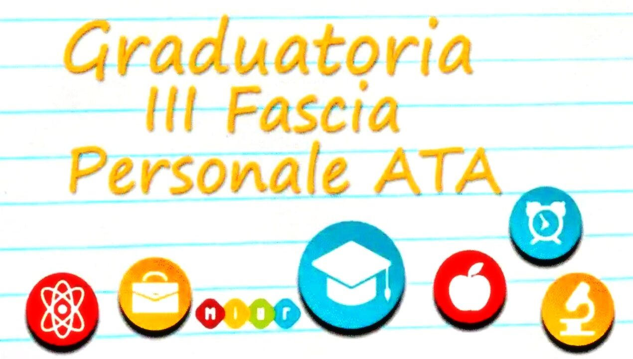 GRADUATORIE TERZA FASCIA ATA