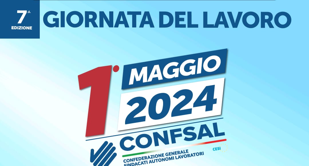 CONFSAL - 1 MAGGIO 2024